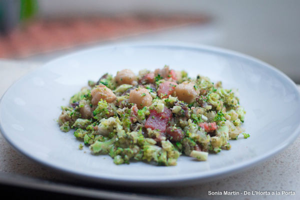 receta cous cous de brócoli ecológico