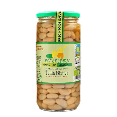 judia blanca ecologica cocida
