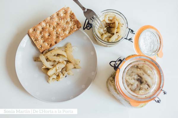receta berenjena ecologica en escabeche