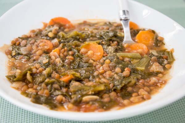 receta sopa de escarola ecologica