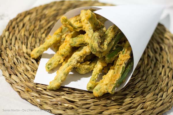 receta tempura de apio