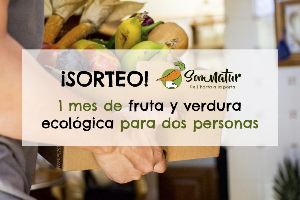 Sorteo 1 mes de fruta y verdura ecológica Somnatur