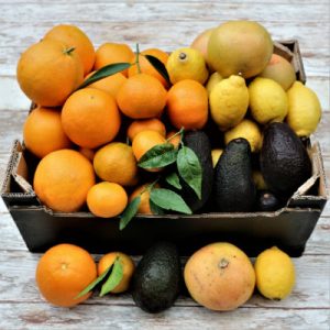 mix naranja, mandarina, limon, pomelo, aguacate 10kg r